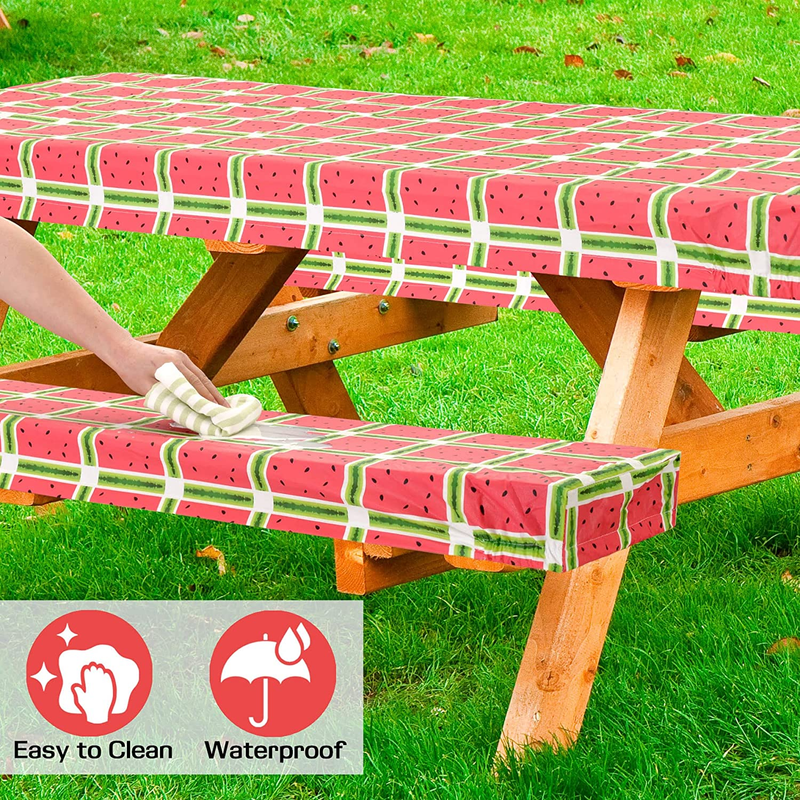 S Waterproof Table Picnic With Bench Camping 8 Ft