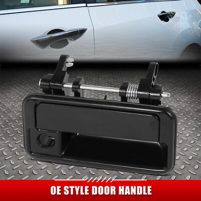 Для 89-94 Geo Metro Гладкая черная наружная ручка передней правой двери со стороны пассажира