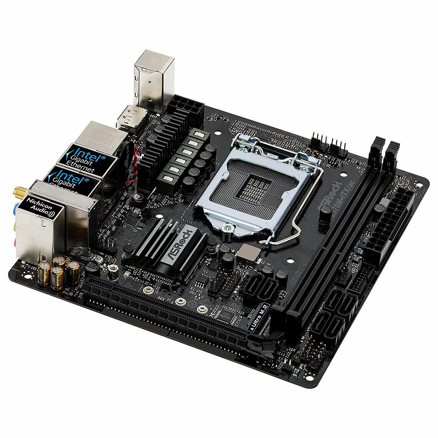 ASRock Motherboard Motherboards Z370M-ITX/AC