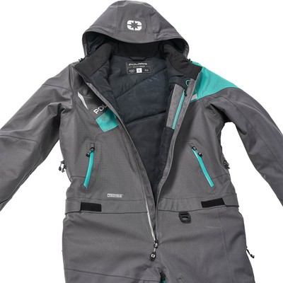 Pre-owned Polaris Women's Tech54 Backcountry Monosuit In Blue