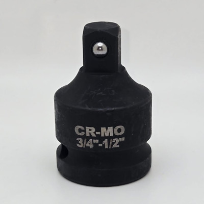 3/4 Inch Impact Socket Adapter Reducer 3/4'' Female x 1/2'' Male CR-MO