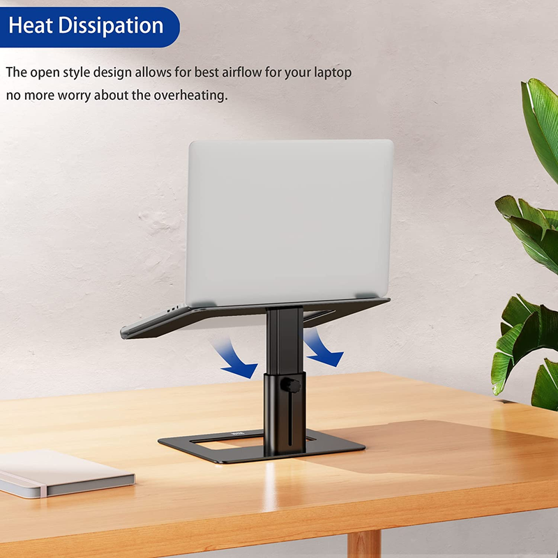 LSX3 Aluminum Laptop Stand, Ergonomic Adjustable Notebook Stand, Riser Holder Co