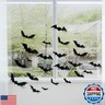 encavy 68Pcs Bat Wall Decor, Halloween Decorations 3D Bats Wall Decor Realistic PVC Bats Stickers for Outdoor DIY Home Decoration Party Supplies