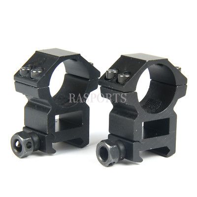 A Pair 25.4mm / 1 Inch Scope Ring  Scope Mount Picatinny weaver Rail