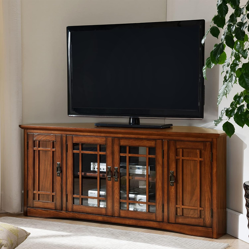 Leick Home since 1915 Mission Corner TV Stand, 56 Inch