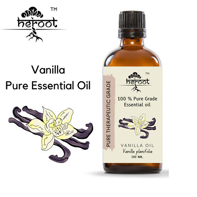 Vanilla 100% Pure Essential oil Natural Therapeutic Grade antioxidant properites