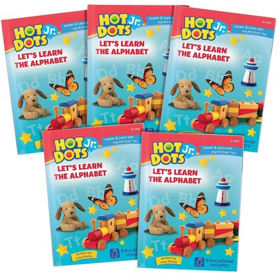 LEARNING RESOURCES Hot Dots Jr Lets Learn The Alphabet 2395
