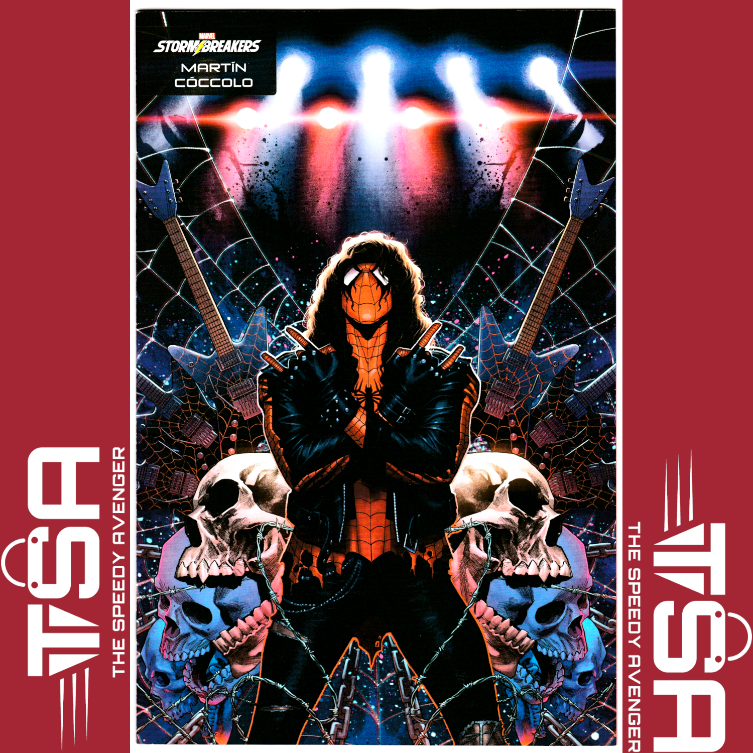 SPIDER-BOY #4 Martin Cóccolo Stormbreakers Variant FIRST BOY-SPIDER KEY 2024