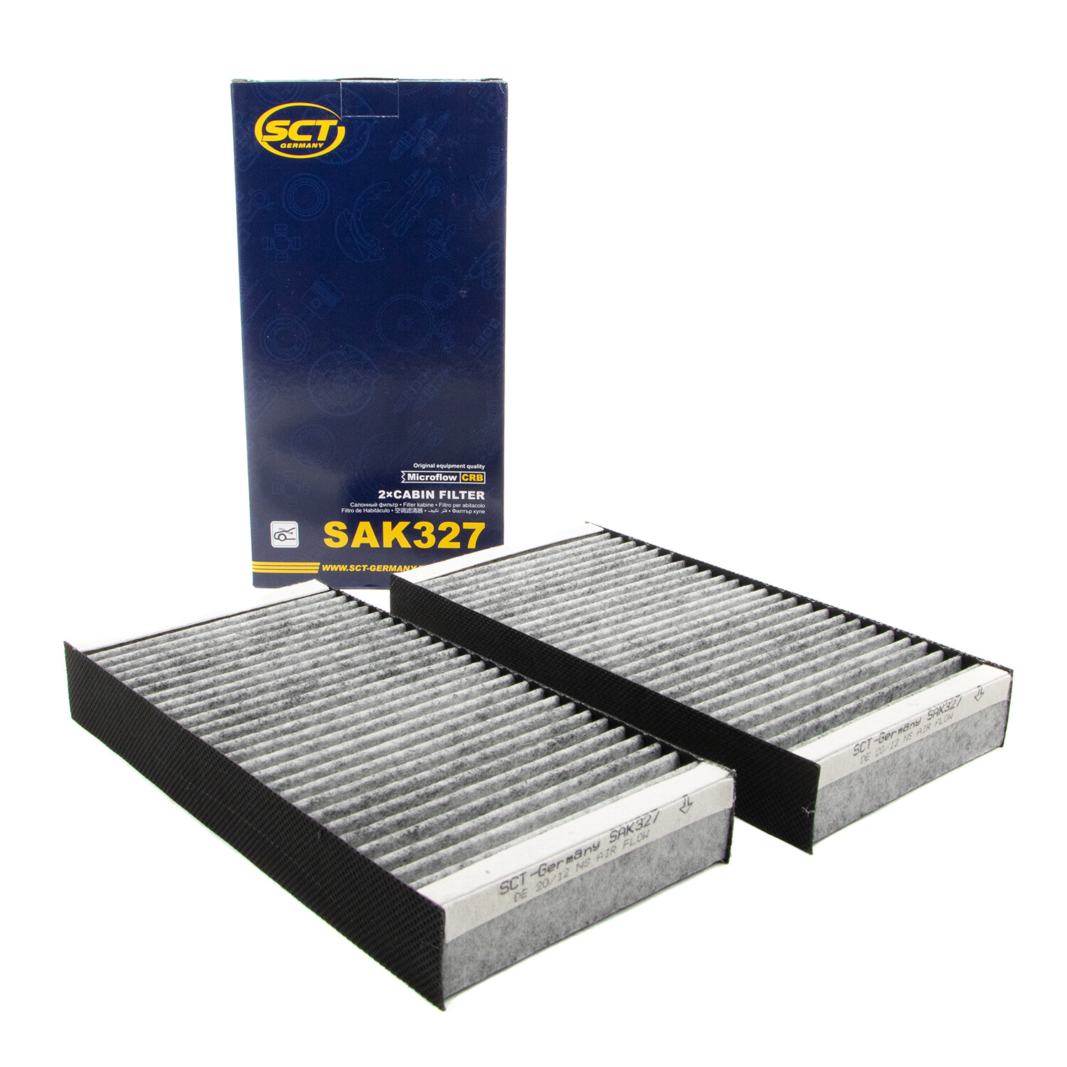 Innenraumfilter Filter SCT SAK327 für BMW 1er F40 2 Active I3 X1 F48 X2 F39 Mini