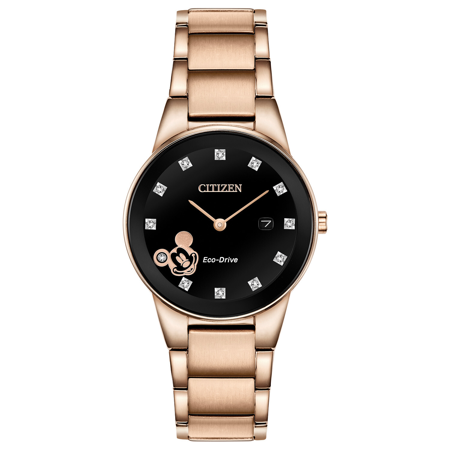 Citizen Eco-Drive Mickey Mouse Women's Diamond Accent Watch Citizen Eco-Drive Mickey Mouse Women's Diamond Accent Watch