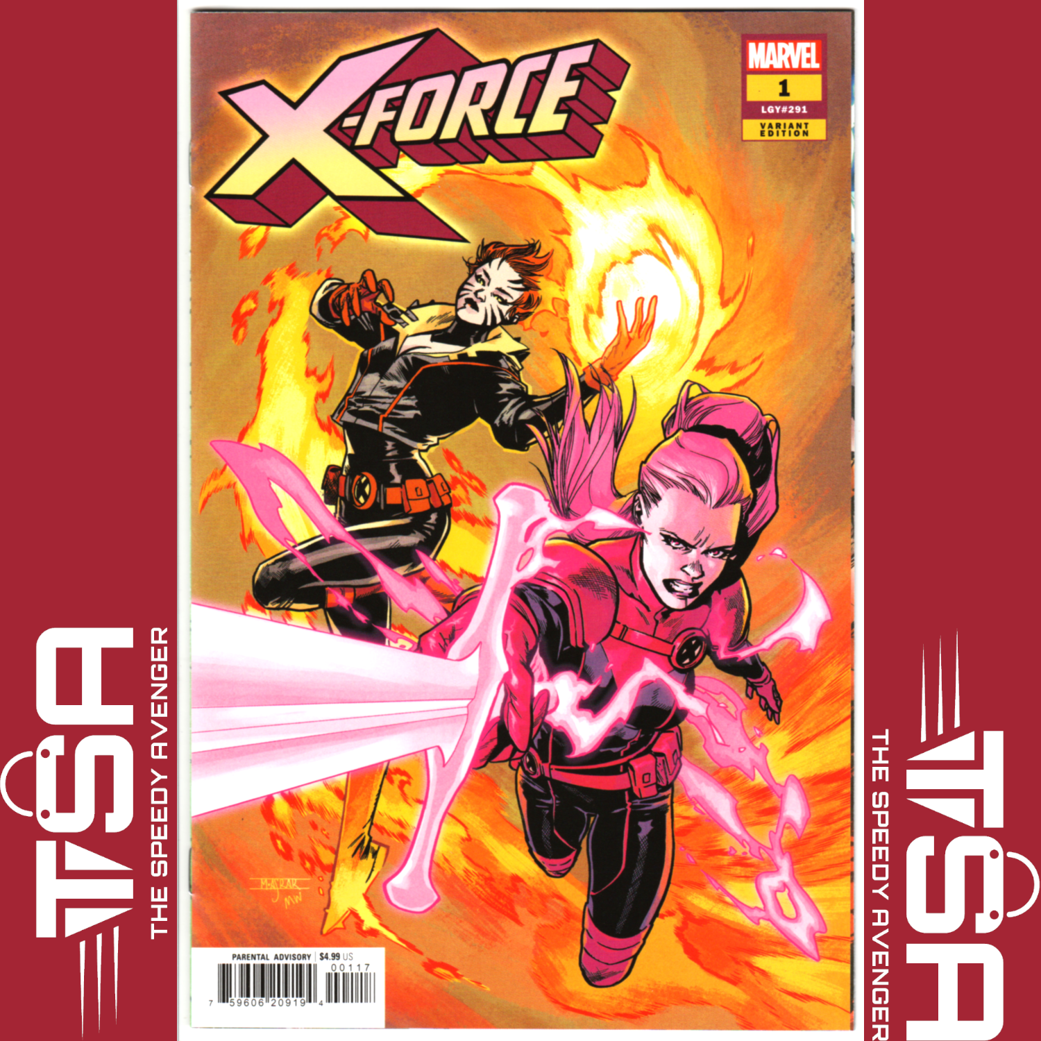 X-FORCE #1 (Vol 7) Mahmud Asrar 1:25 Incentive Ratio Variant 2024 FIRST APP TANK