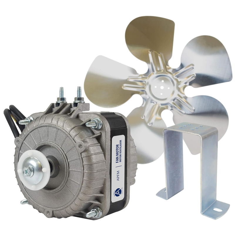 Evaporator Fan Motor APFM-251E 115V for Commercial Refrigeration Fridge Freezer
