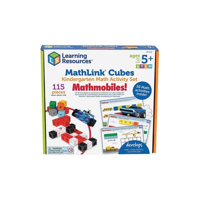 Learning Resources MathLink Cubes Kindergarten Math Activity Set: Mathmobiles!