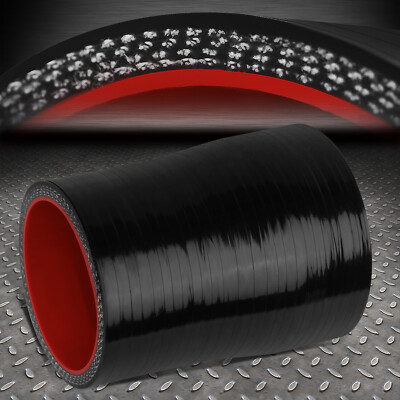 1.75-2 3- ДВУХСЛОЙНЫЙ ПРЯМОЙ ПАТРУБОК ТУРБОНАДДУВА / ВПУСКА/ ПРОМЕЖУТОЧНОГО ОХЛАДИТЕЛЯ, СИЛИКОНОВЫЙ ШЛАНГ РЕДУКТОРА, ЧЕРНЫЙ