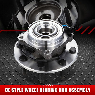 ДЛЯ 07-13 SILVERADO SIERRA RWD OE STYLE ПОДШИПНИК И СТУПИЦА ПЕРЕДНЕГО КОЛЕСА В СБОРЕ W/WSS