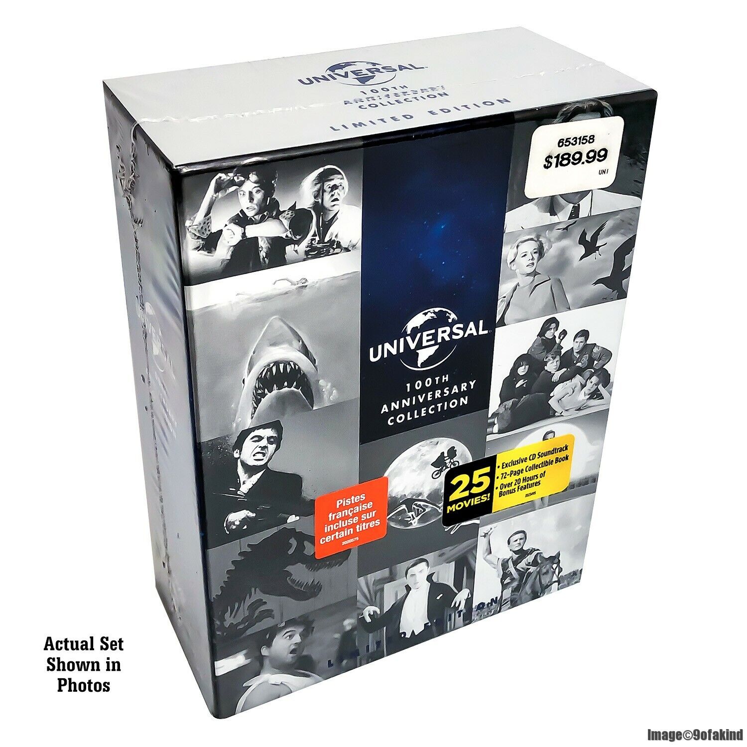 Universal 100th Anniversary LIMITED EDITION 2012 DVD Video Universal 100th Anniversary LIMITED EDITION 2012 DVD Video