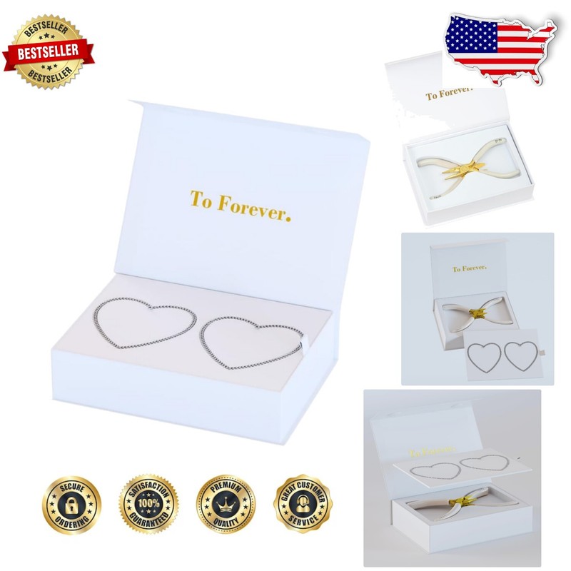 Thoughtful DIY Couple's Permanent Bracelet Kit – Anniversary or Valentine's