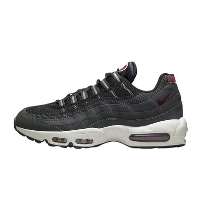 

Мужские кроссовки Nike Air Max 95 Essential антрацитового/черного цвета Team Red (DQ3982 001), Anthracite/black-team red