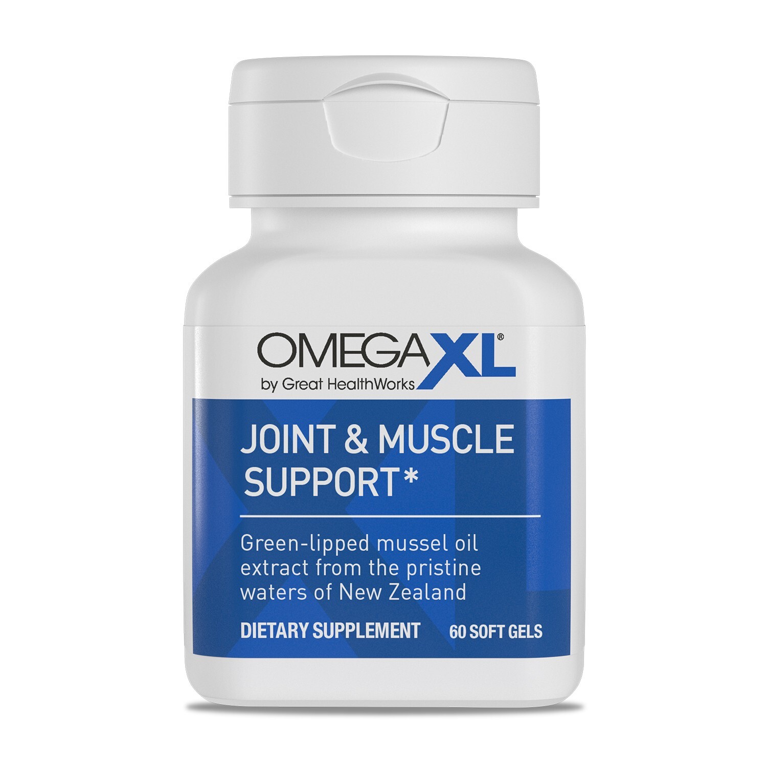 Omega XL 60ct by Great HealthWorks: Small, Potent, Joint Pain 