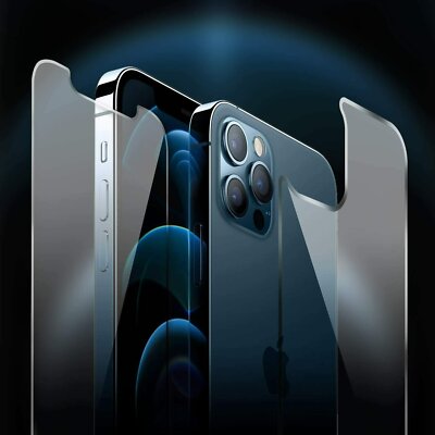 Front+Back Full Tempered Glass Screen Protector for iPhone 11 12 13 Pro Max Mini
