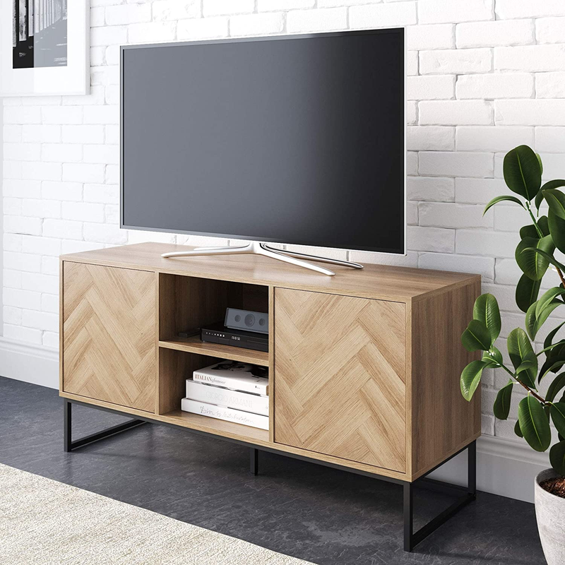 With Doors For Hidden Storage In A Natur