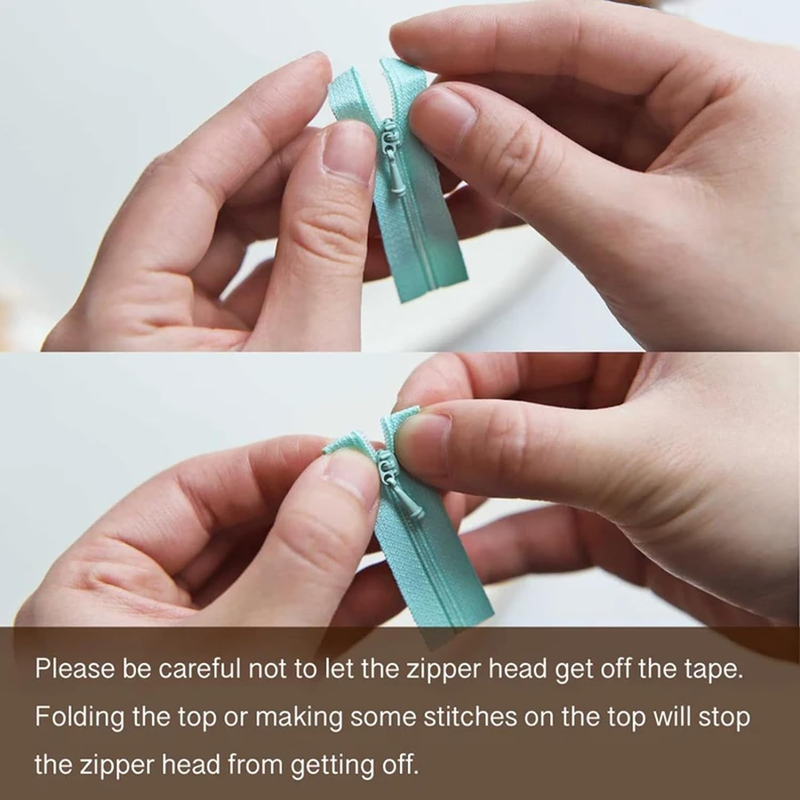 5Cm/2.0" Long Super Tiny Zippers for Doll Clothes, Micro Mini Zippers, in 20 Col