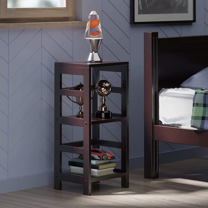 Winsome Leo Model Name Shelving, Tall, Espresso