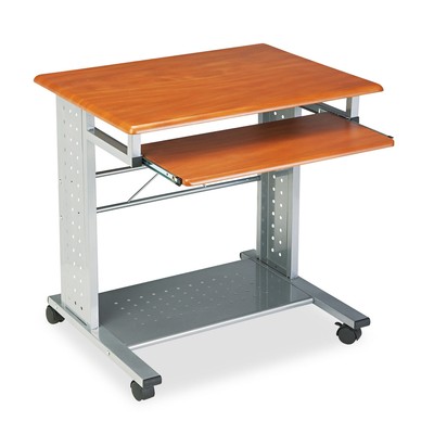 Mayline Empire Mobile PC Cart 29-3/4w x 23-1/2d x 29-3/4h Medium Cherry 945MEC