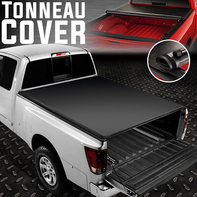 ДЛЯ 04-15 NISSAN TITAN 57 КОРОТКАЯ КРОВАТЬ FLEETSIDE С МЯГКИМ ВИНИЛОВЫМ ЧЕХЛОМ НА КОЛЕСИКАХ