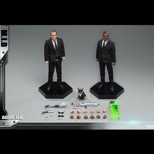 1/12 PCTOYS PC022C Man In Black MIB Agent. J & K Set 6