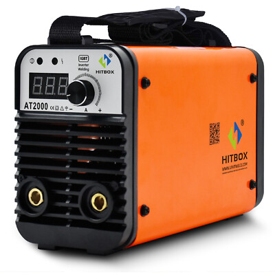 HITBOX 200A Portable ARC MMA Welder 110V 220V lnverter Stick Welding Machine