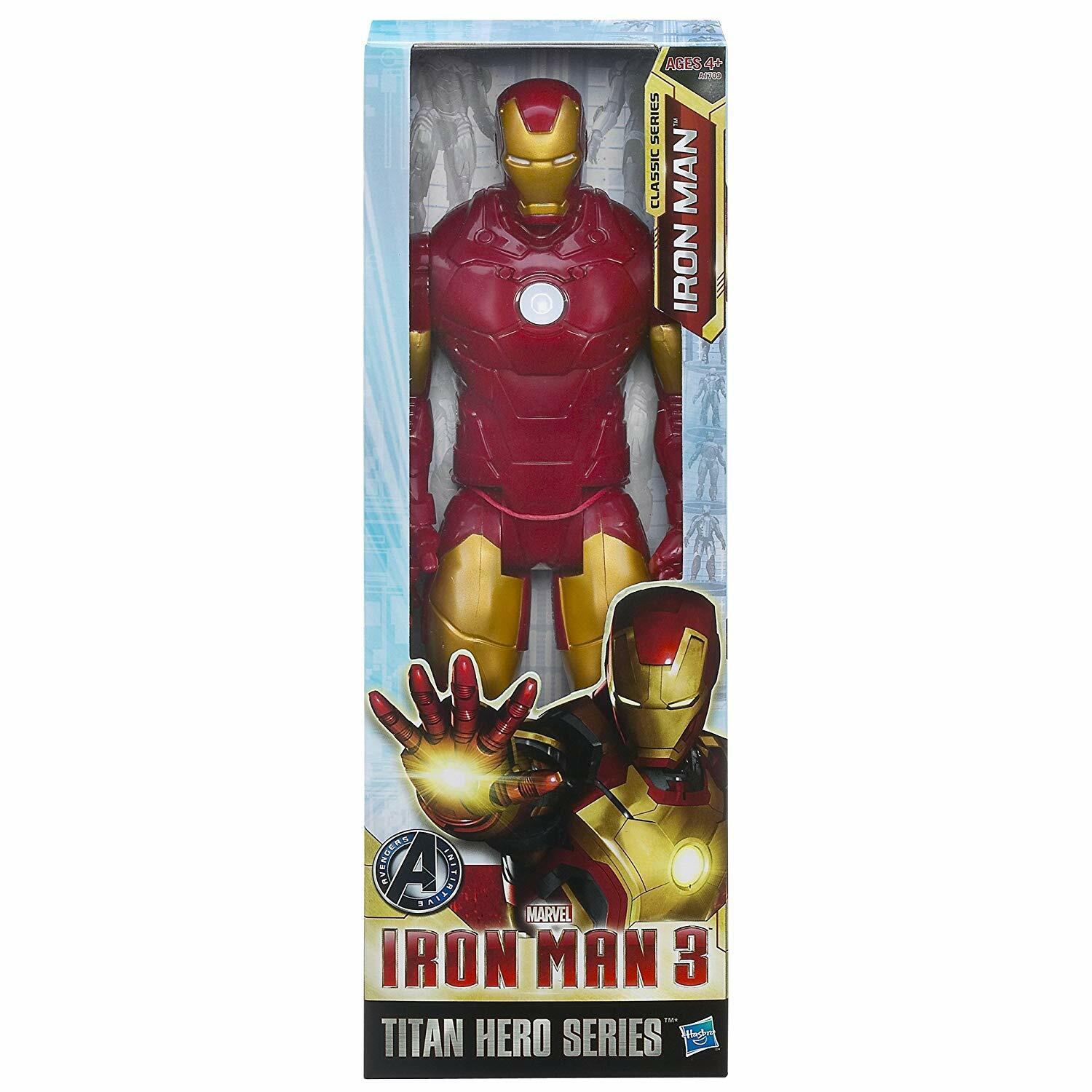 NEW HASBRO MARVEL CLASSIC SERIES IRON MAN 3 TITAN HERO IRON MAN FIGURE A1709 630509399444 eBay