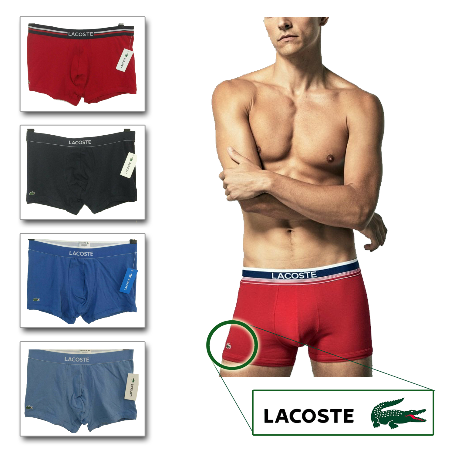 lacoste ropa interior