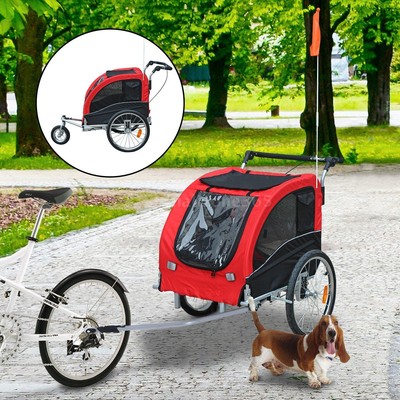 large dog bike trailer