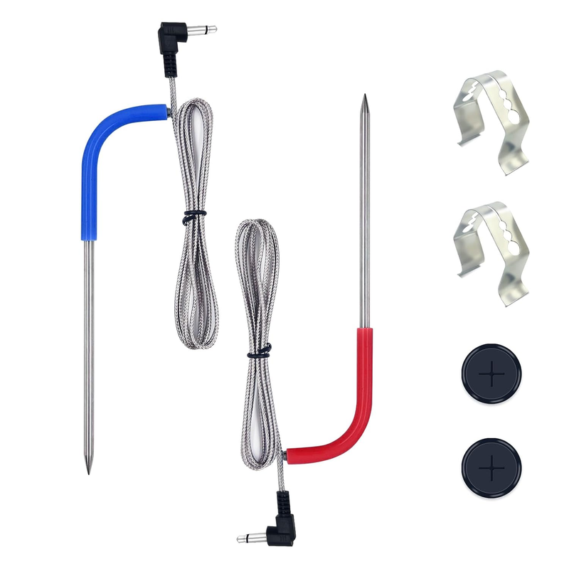 Meat Thermometer Probe 3.5Mm for Pit Boss Pellet Grills PT1000 Waterproof Sensor