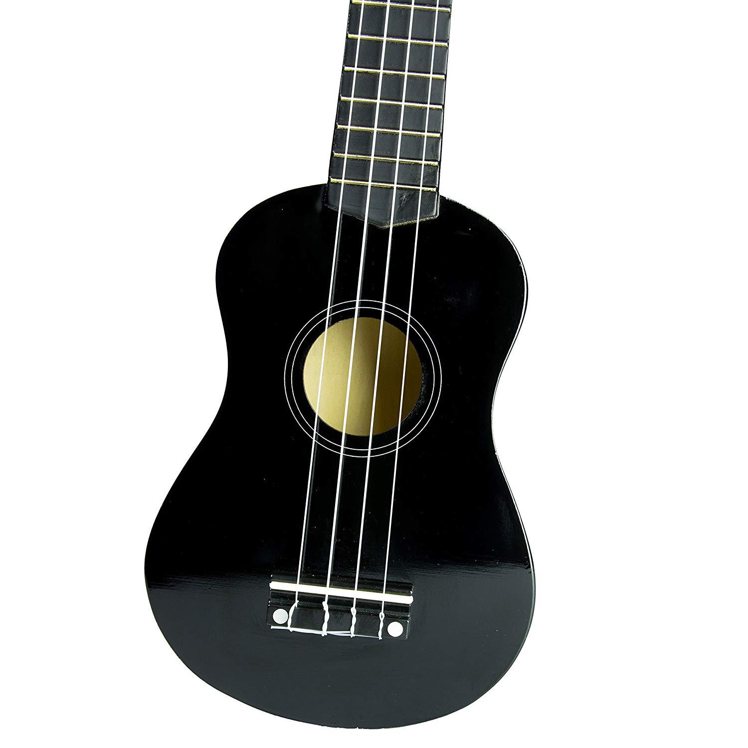 Guitar popular musical instruments worldwide, Martin Smith Soprano Ukulele Black