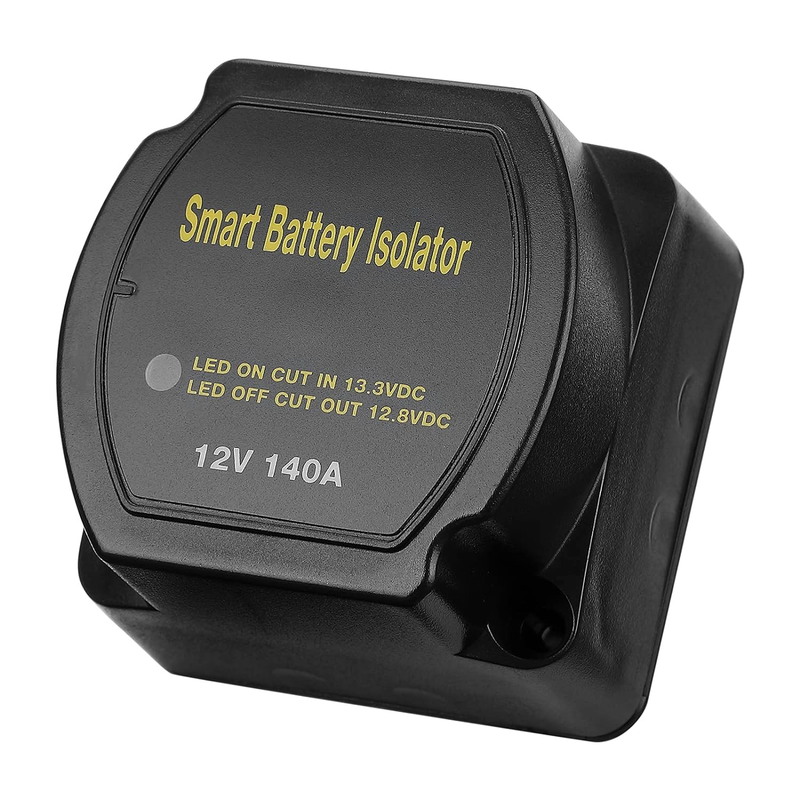 12V 140A Dual Battery Isolator, Waterproof VSR Voltage Sensi