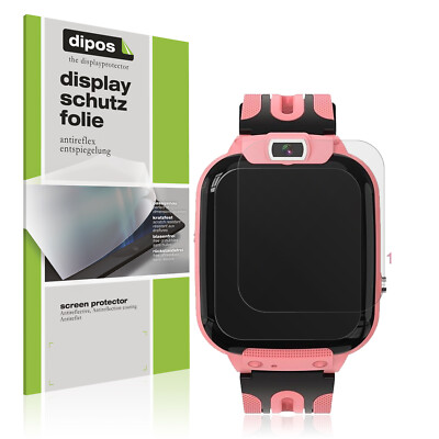 6x Protector de Pantalla para Clleylise Kinder Smartwatch protectores mate dipos