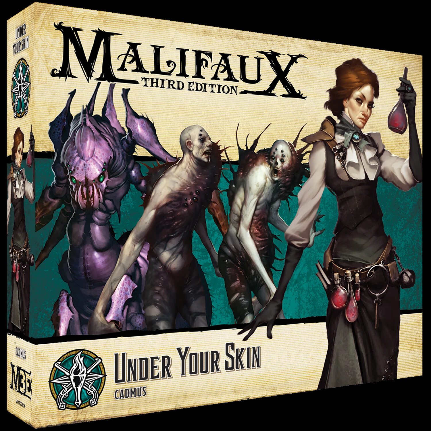 Шкатулка Wyrd Explorers Society Under Your Skin 3E 32 мм Malifaux WYR23820