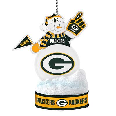 Светодиодное украшение в виде снеговика от Green Bay Packers