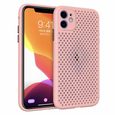 Heat Dissipation Breathable Cooling Case For iPhone 11 Pro Max XS XR 8 7 SE PLUS