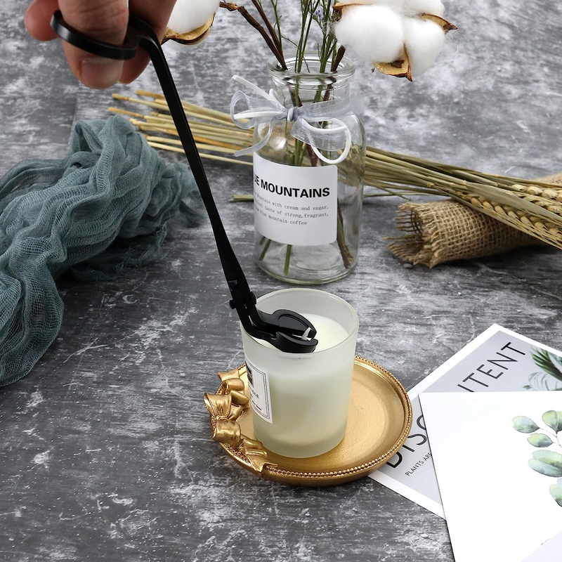 3 in 1 Candle Accessory Set, Candle Wick Trimmer, Candle Snuffer, Candle Wick Di