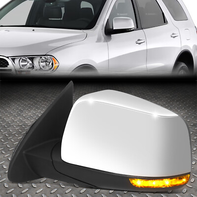 [Питание+обогрев +Указатель поворота] Для 11-22 Dodge Durango Зеркало левой боковой двери водителя