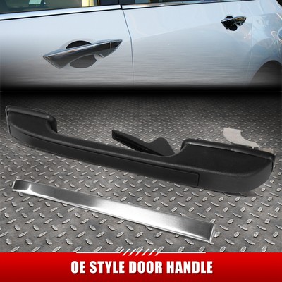 ДЛЯ 79-92 VW GOLF JETTA RABBIT ЧЕРНАЯ / МЕТАЛЛИЧЕСКАЯ РУЧКА ТЯГИ ЗАДНЕЙ ПРАВОЙ БОКОВОЙ ДВЕРИ