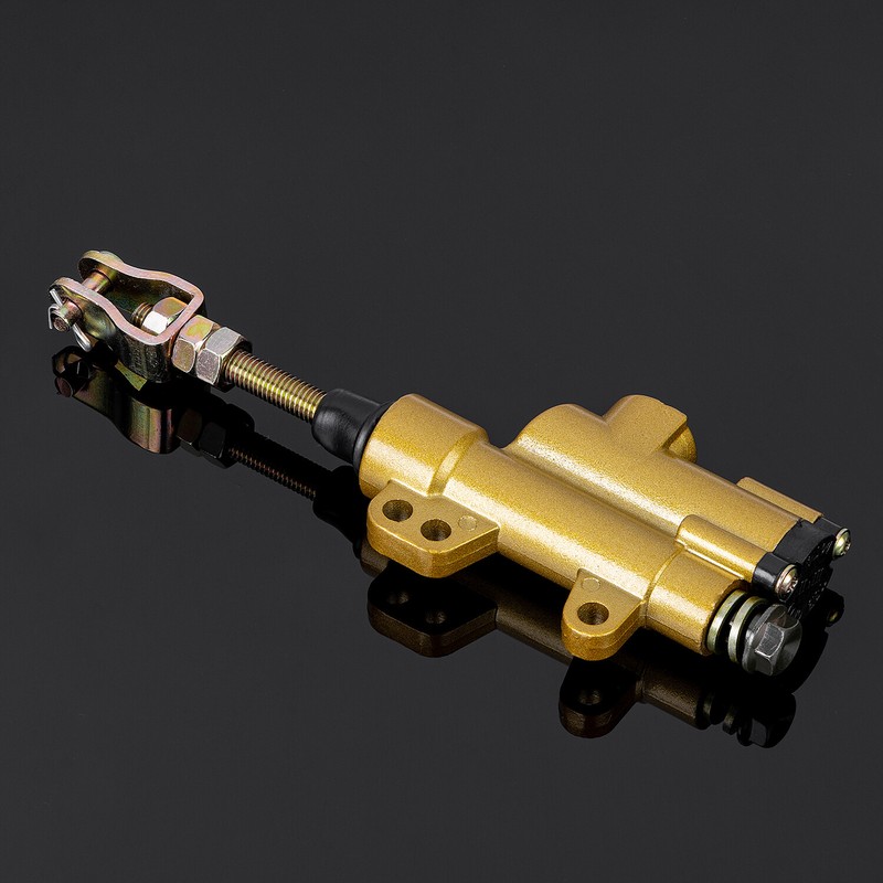 Rear Brake Master Cylinder Pump for 110cc 125cc 140cc ATV Dirt Pit Bike SSR Gold