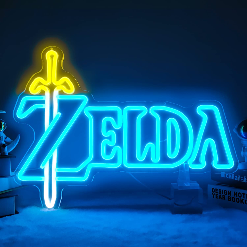 Gaming Neon Signs For Wall Dimmable Led Light Sign Game Room Decor