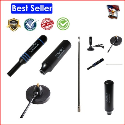 Wide-Band Antenna Bundle for SMA Radios - Long 2m Cable with Male SMA Connector