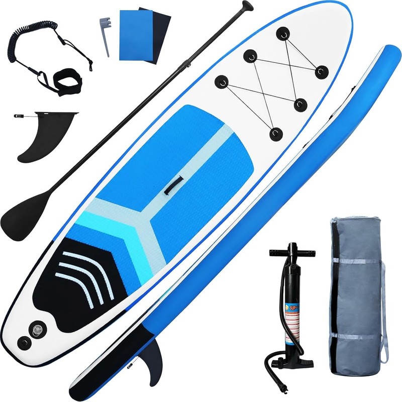 Inflatable Stand Up Paddle Board SUP w/ Bag & Accessories,Surf
