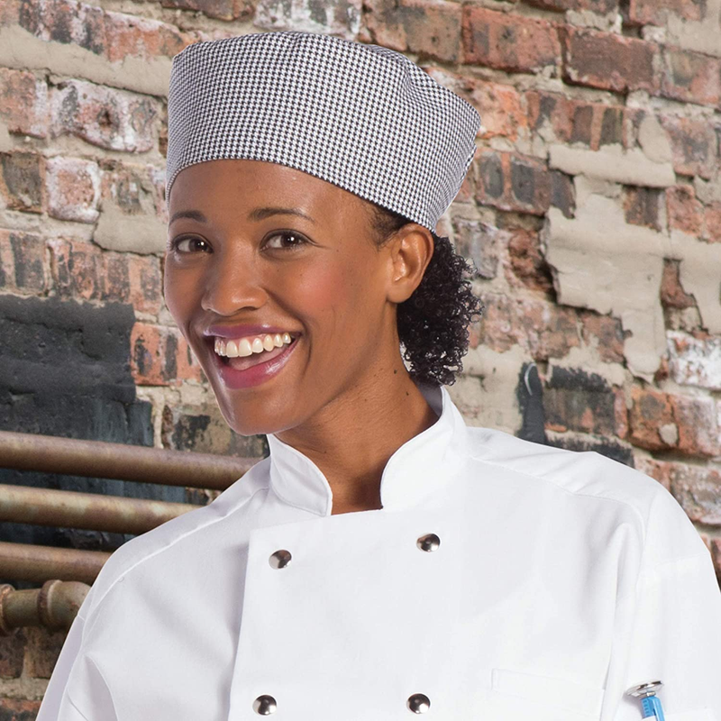 Unisex Beanie Cap Chef Cook Hat with Elastic