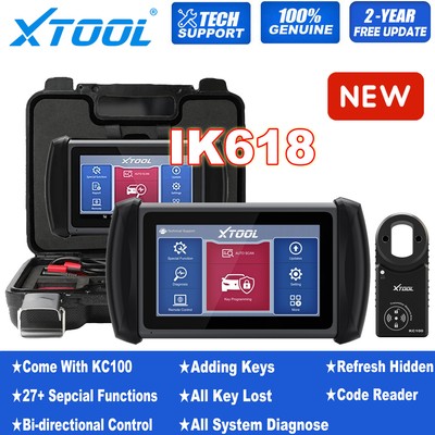 XTOOL IK618 Professional IMMO key programming KC100 OBD2 Scanner Diagnostic Tool